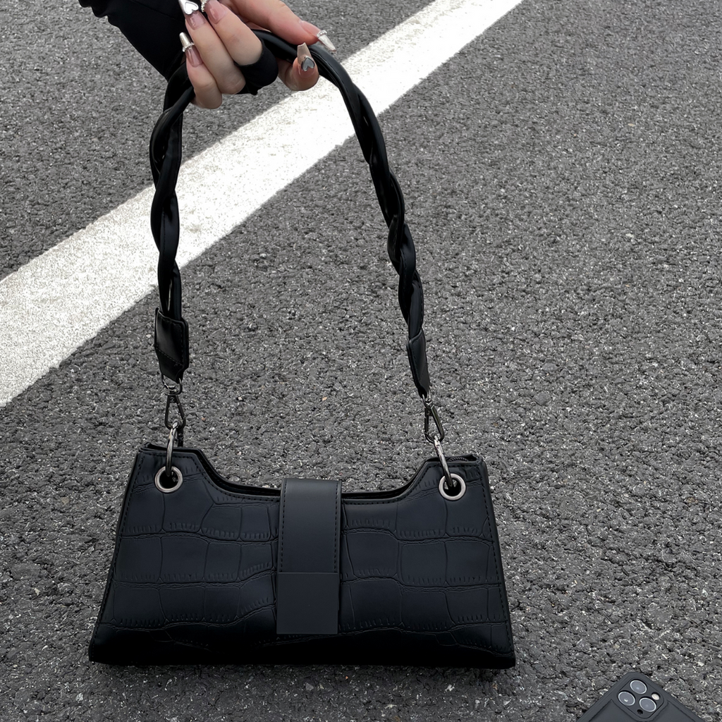 Talea Borsa Effetto Coccodrillo