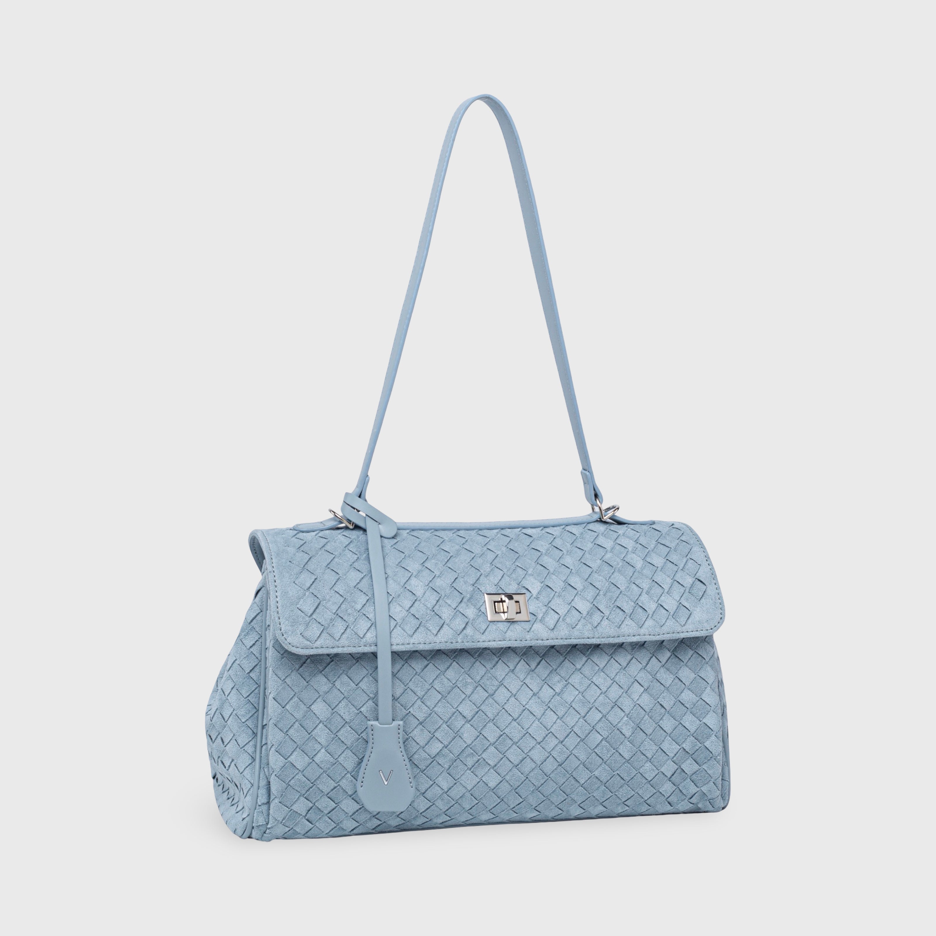 Ciara Borsa Vintage Edizione Limitata - Blu Intrecciato