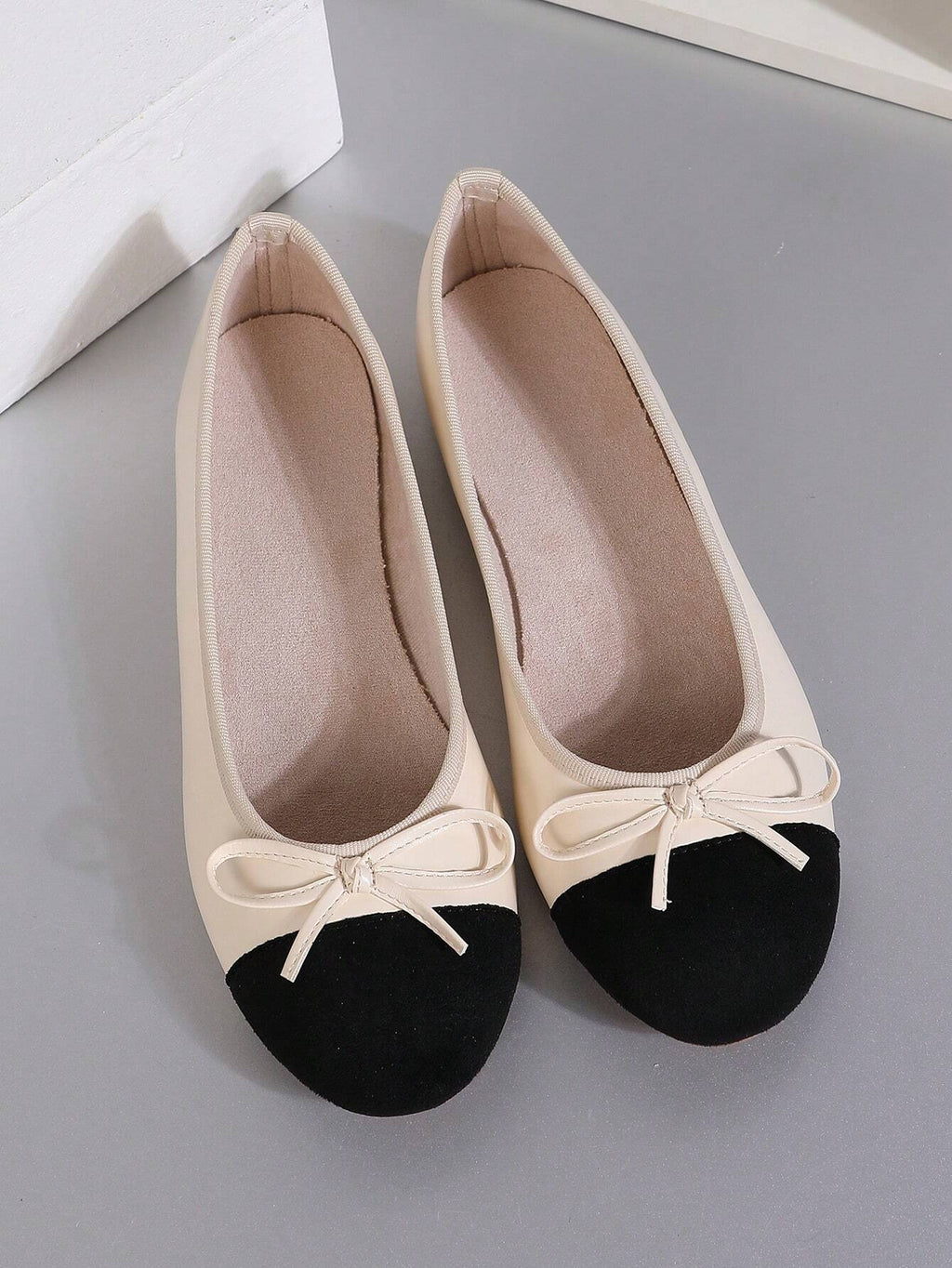 Colombina Ballerina con Fiocco - Beige