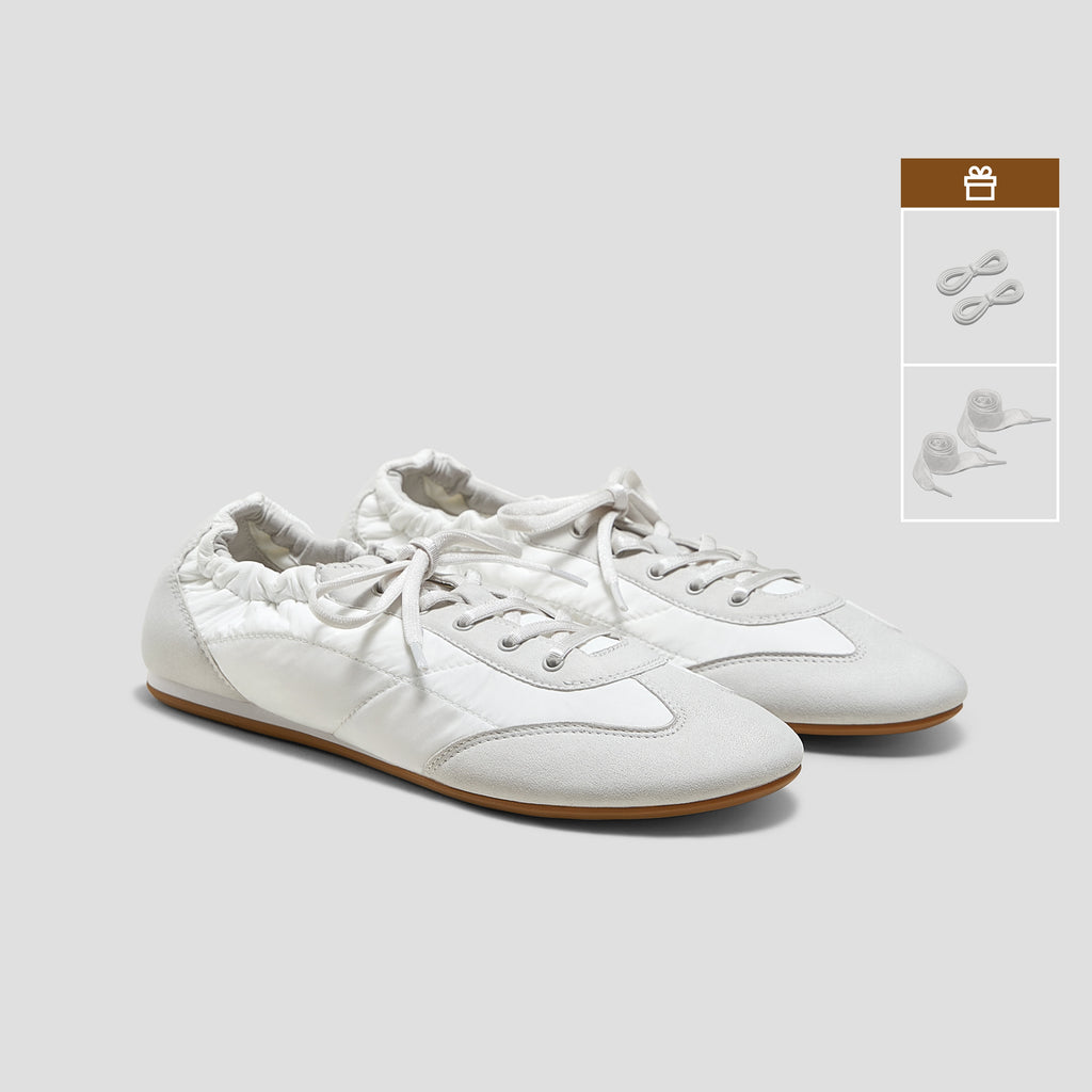 Yalinda Sneaker - Bianco Grigio Fumo