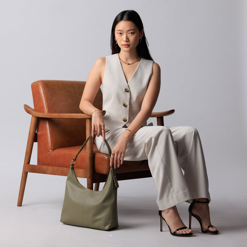 Natella Borsa Tote - Pistacchio