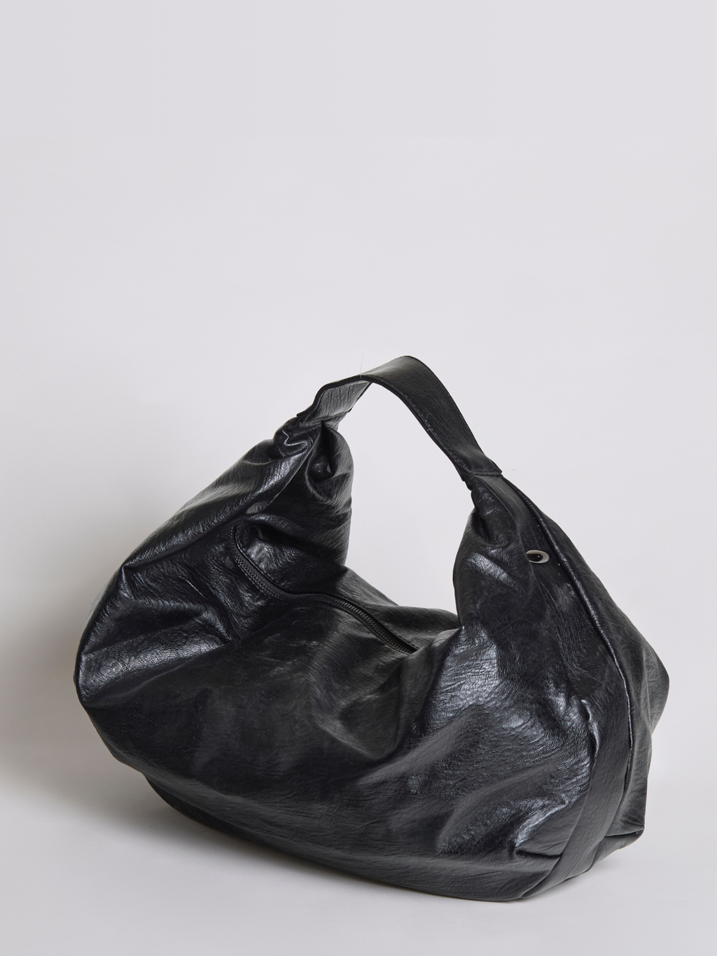 Odenza Borsa a Spalla Rotonda - Nero