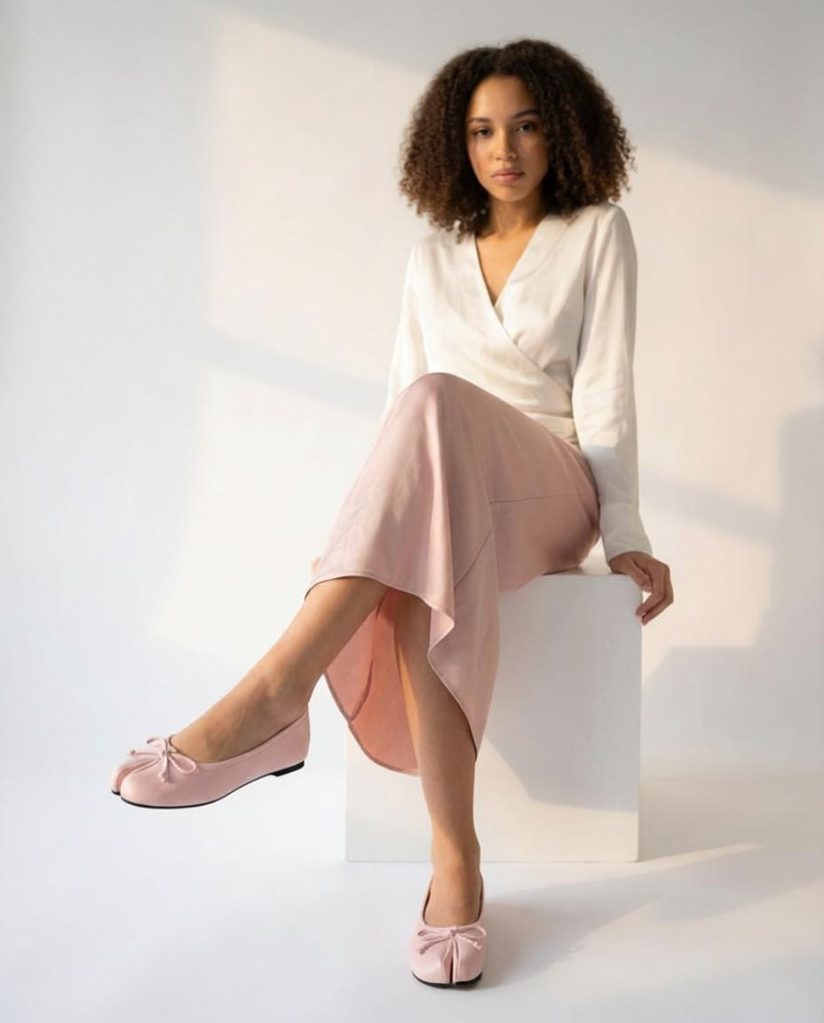 Tabina Ballerina Punta Divisa - Rosa