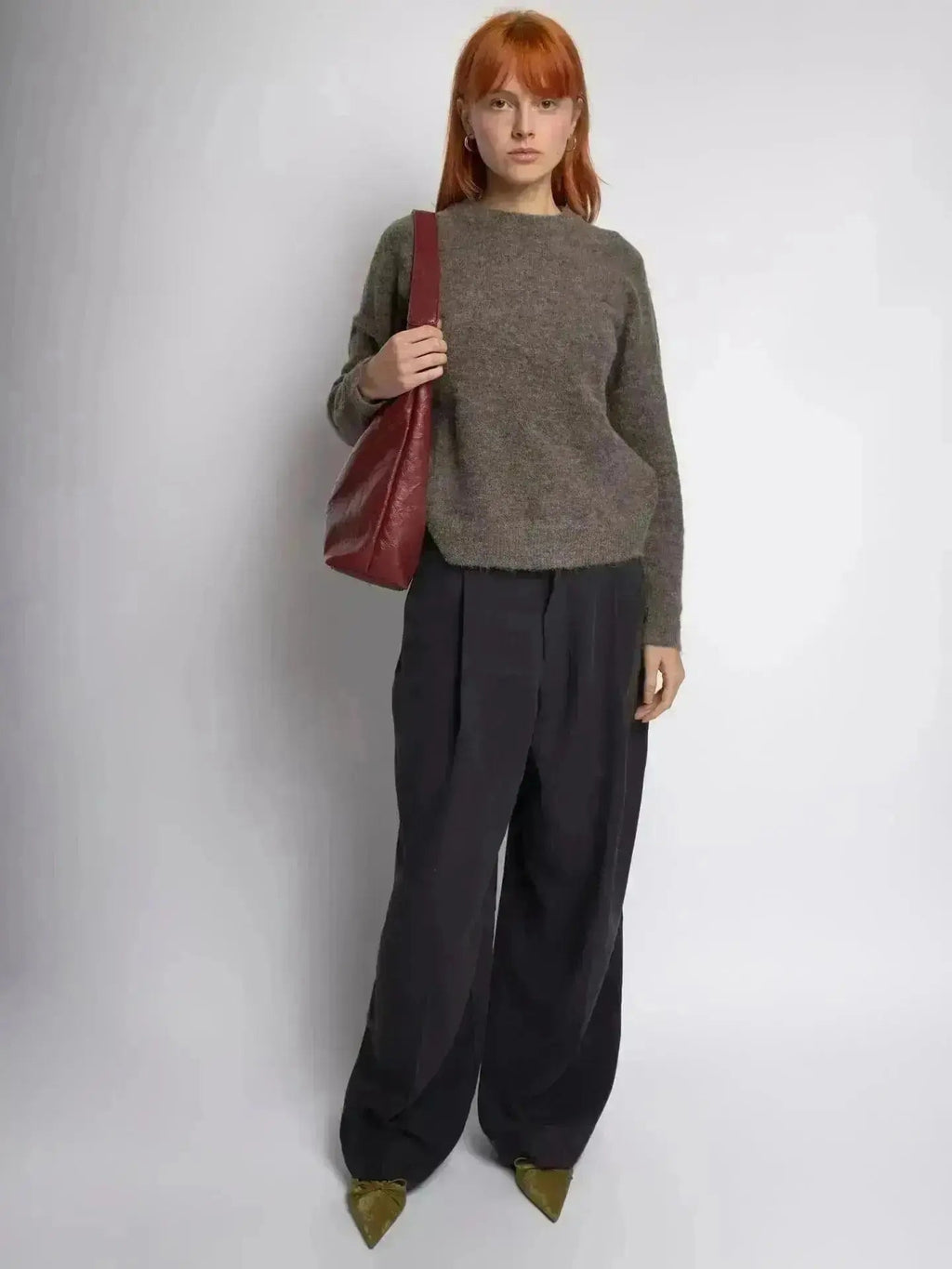 Ondrina Borsa Shopper - Bordeaux