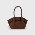 Selvira Mini Borsa Scamosciata - Marrone