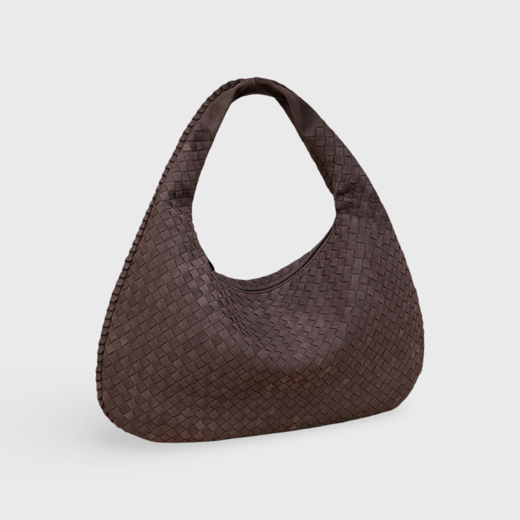 Talvessa Borsa Oversize Scamosciata - Caffè