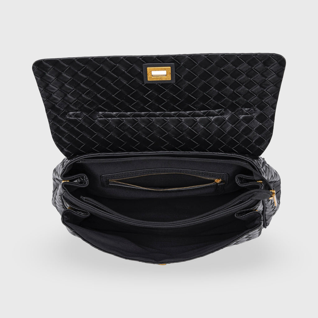 Ciara Borsa Vintage Edizione Limitata - Nero Intrecciato