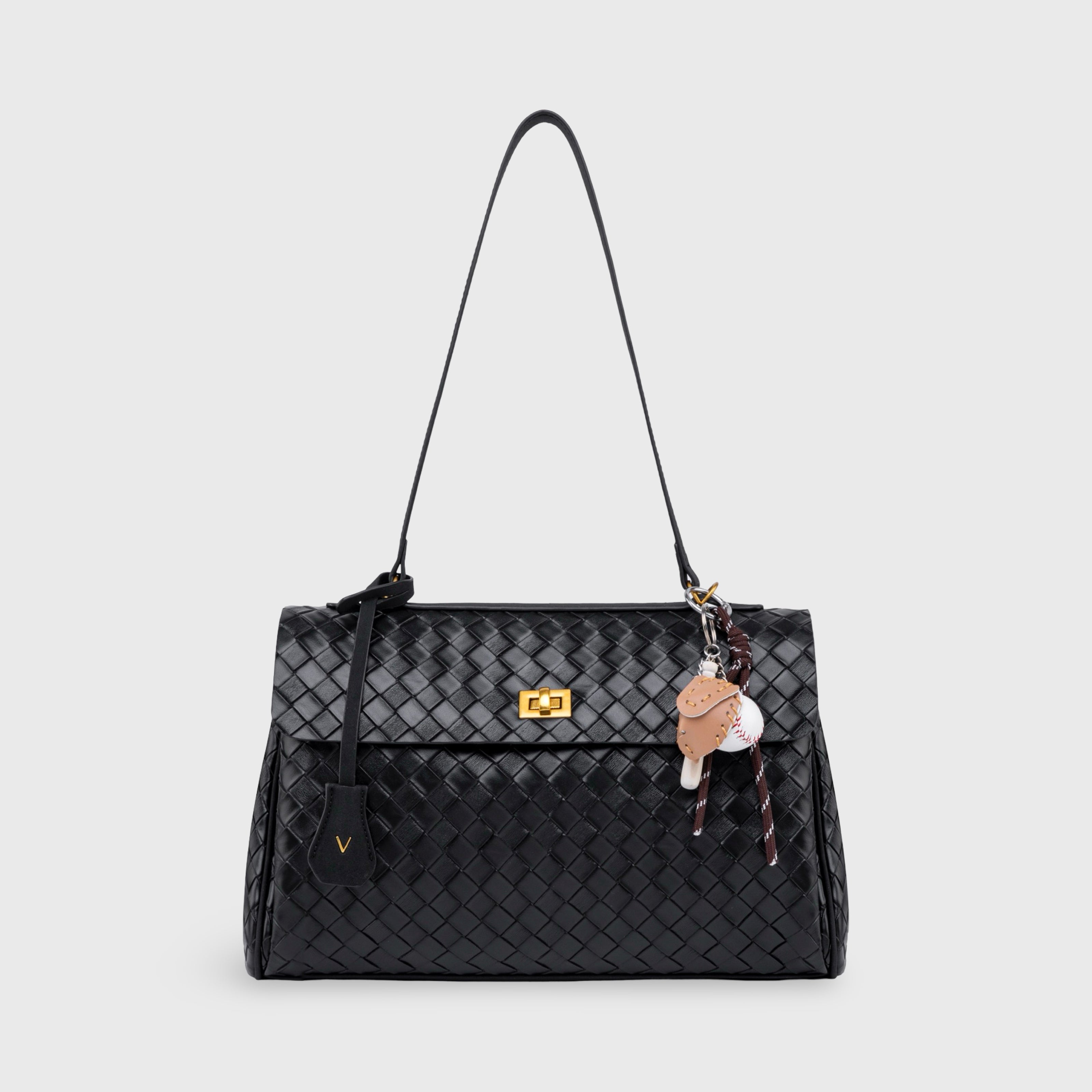 Ciara Borsa Vintage Edizione Limitata - Nero Intrecciato