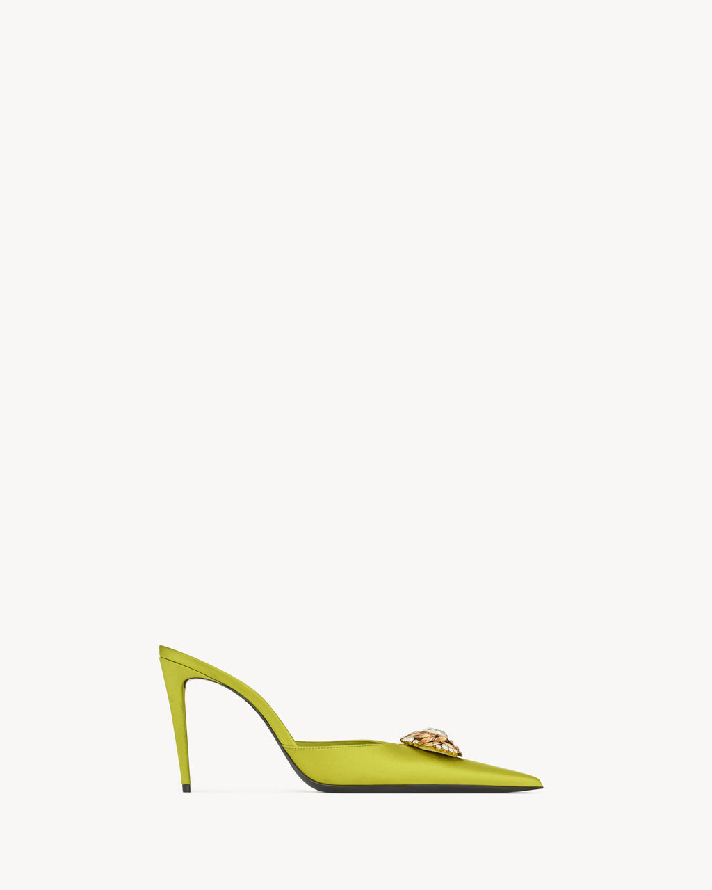 Cosmara Mule con Cristalli - Verde Lime