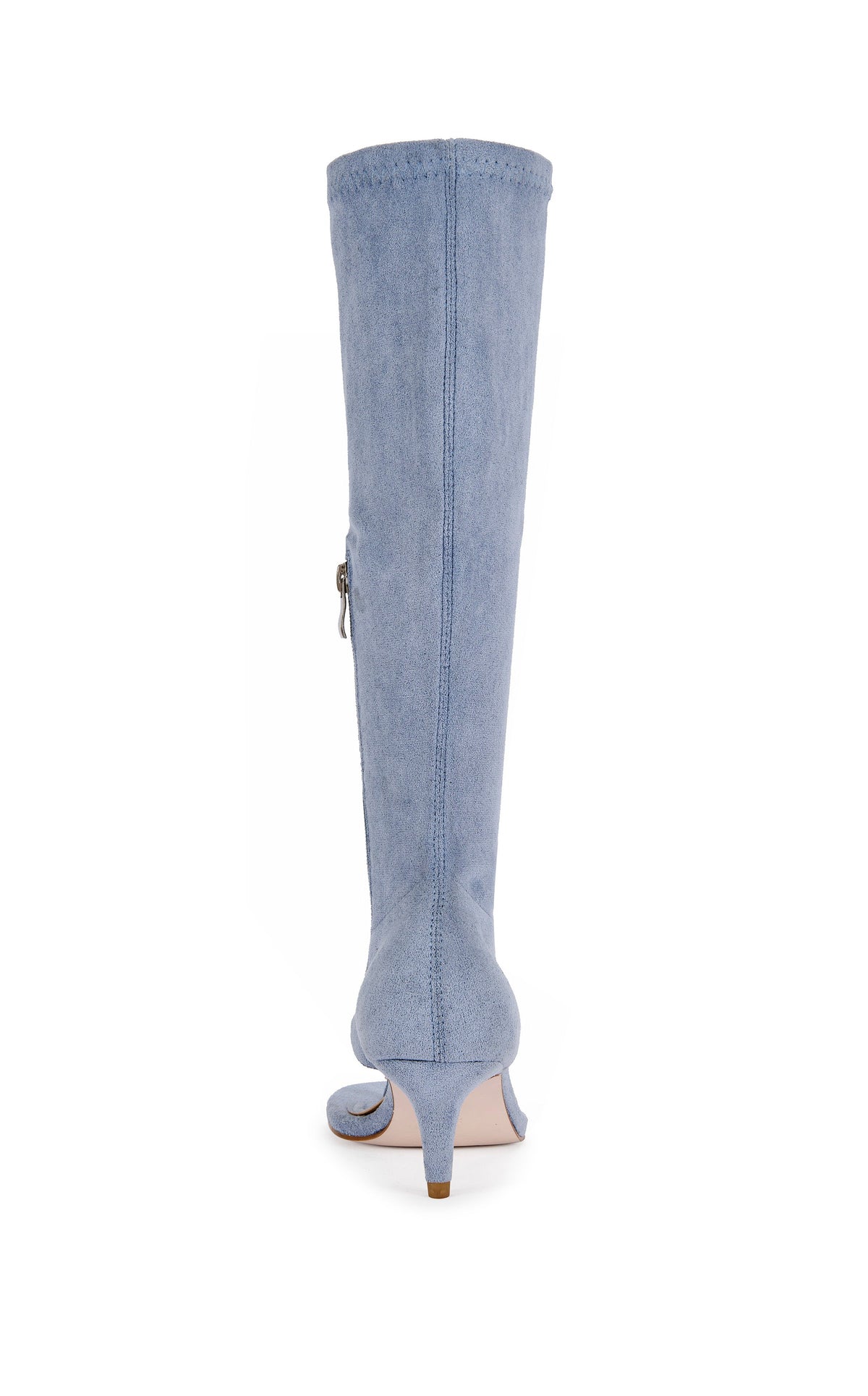 Cecilena Stivaletto Sandalo con Tacco - Blu Chiaro