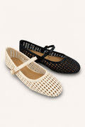 Corvala Ballerine Mary Jane Tressées