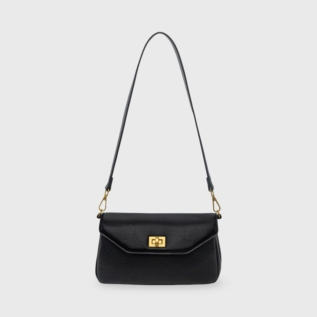 Selvina Mini Borsa a Tracolla - Nero Vintage