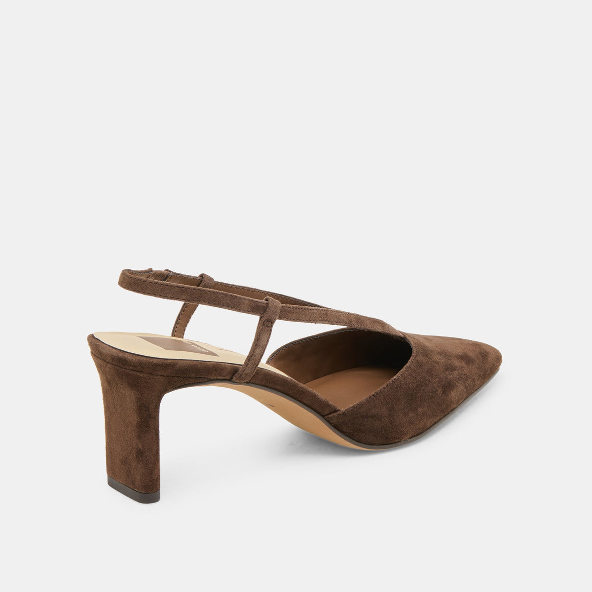 Ginella Sandalo Tacco Architettonico - Marrone Scuro