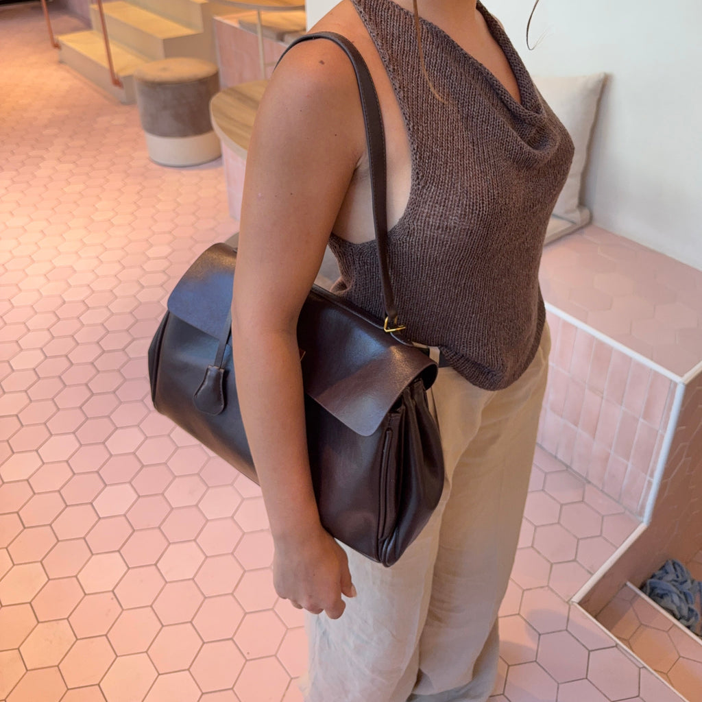 Ciara Borsa Vintage - Coffee