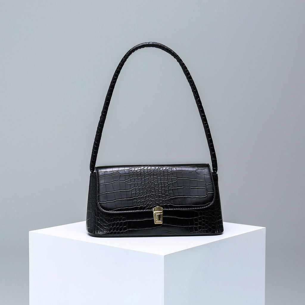 Corella Borsa Baguette - Nero