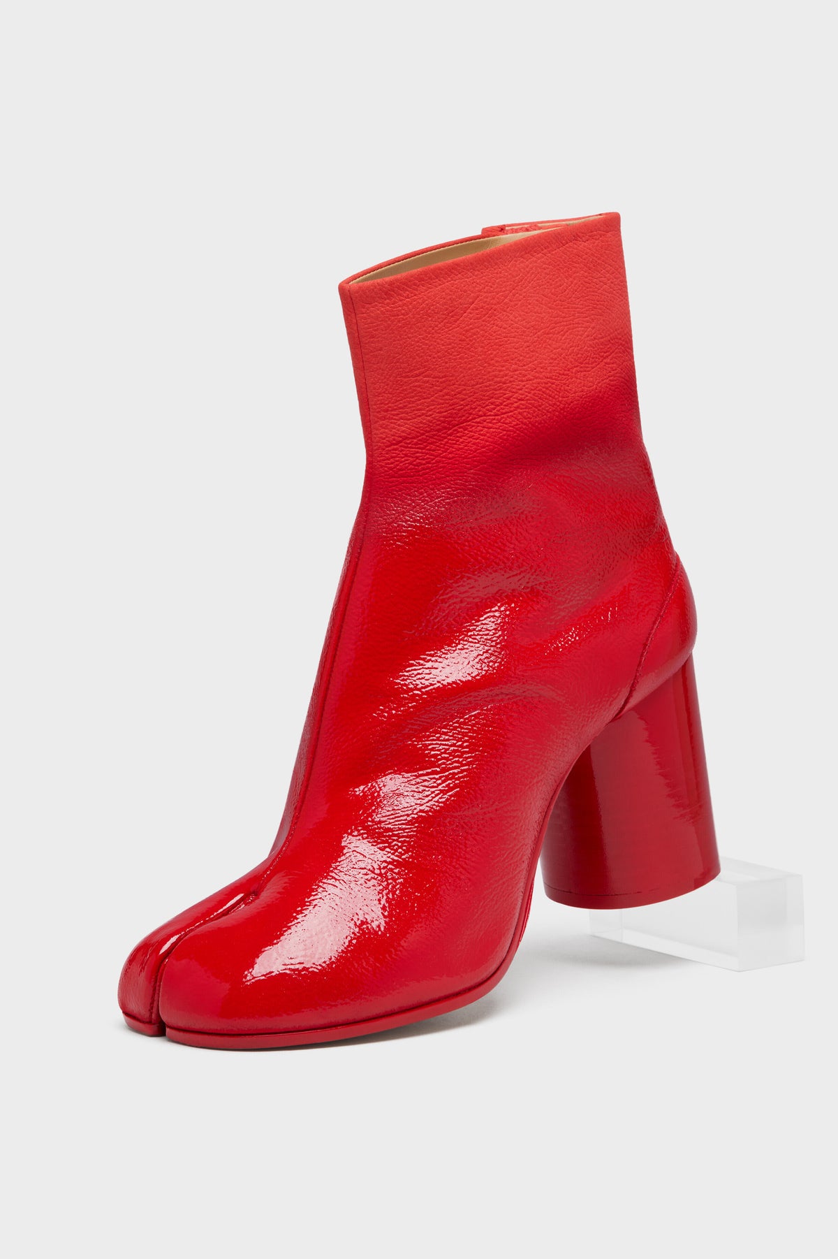 Selvora Stivaletto Punta Divisa - Rosso