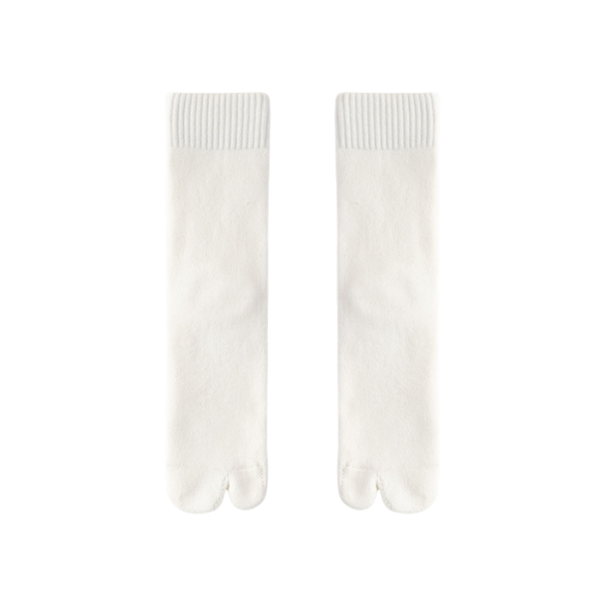 Calzini Tabi Invernali - Bianco