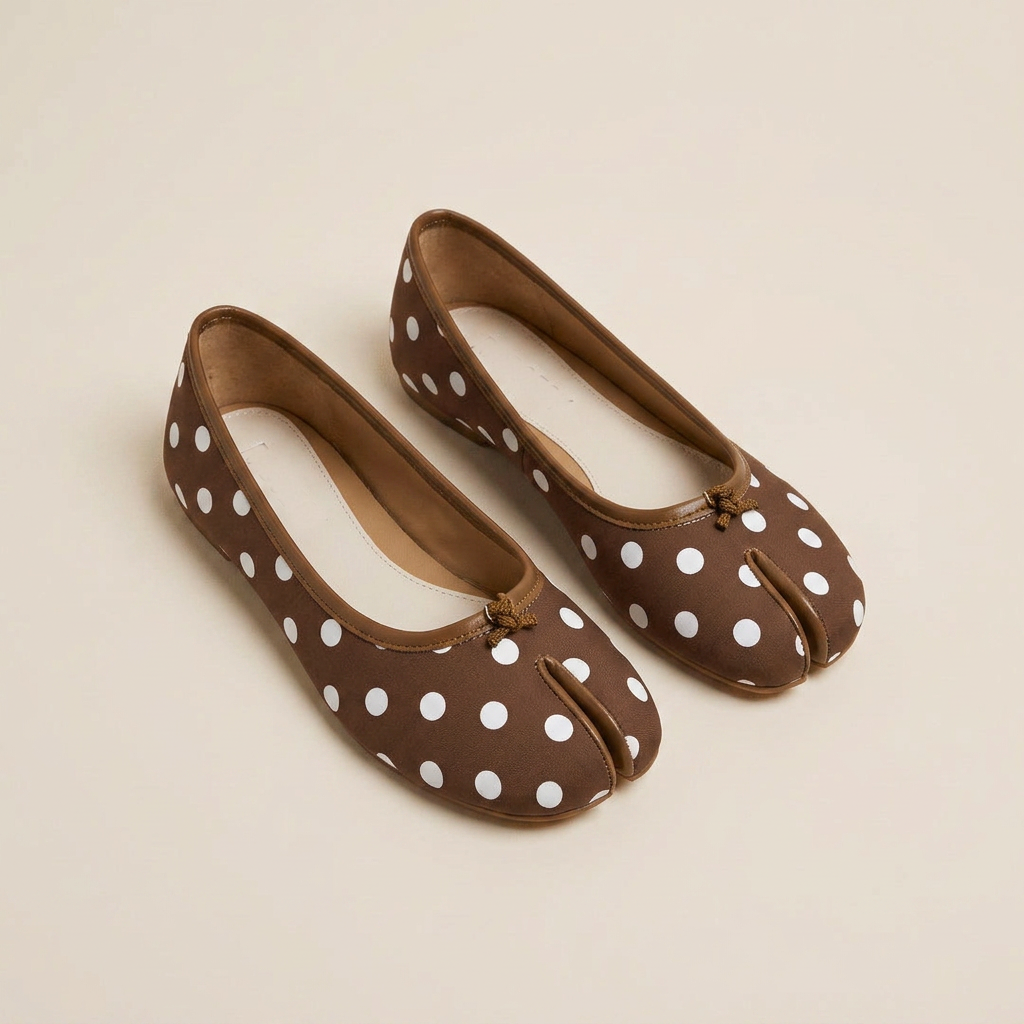 Renelia Ballerina a Pois - Caffè
