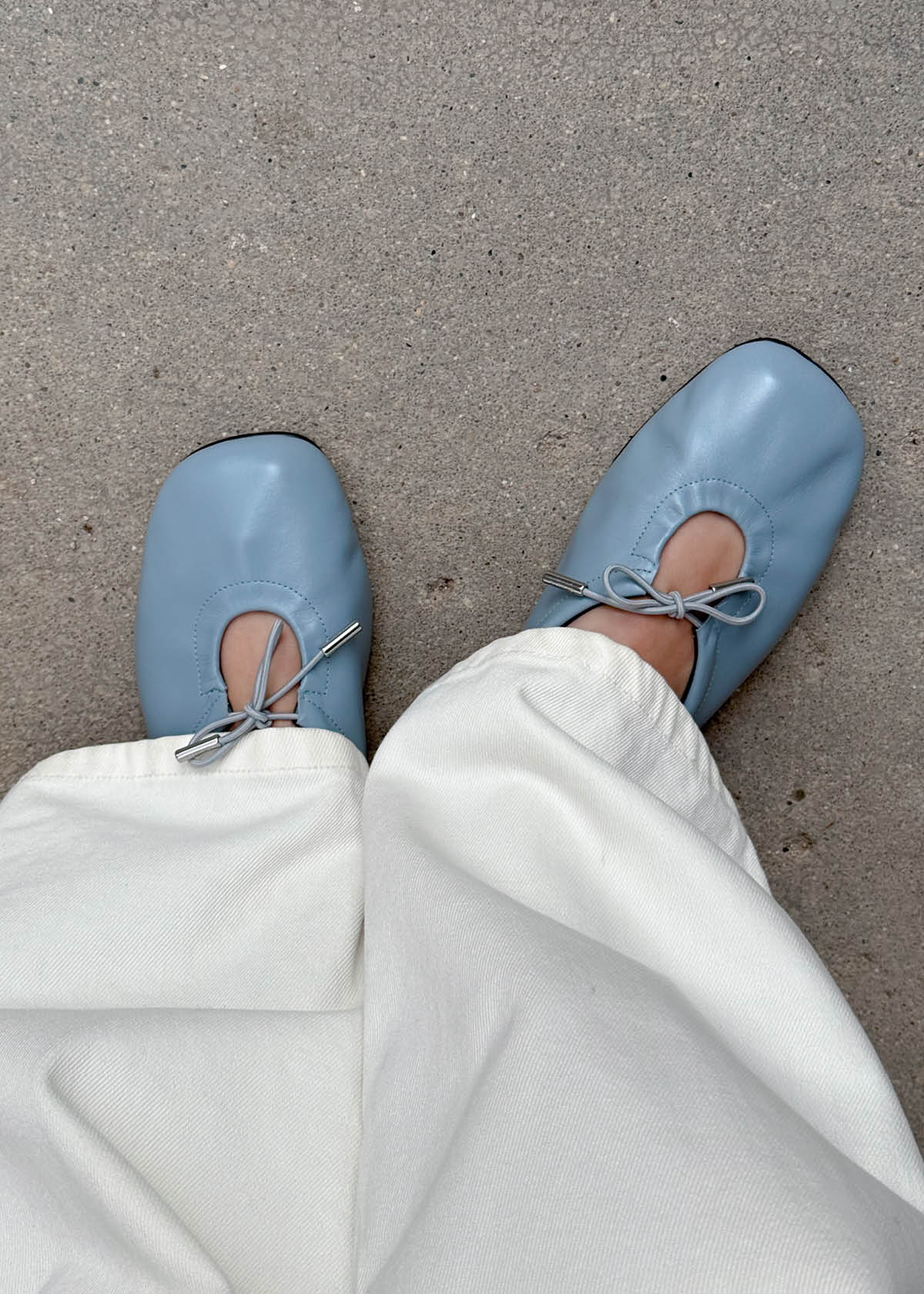 Selvaris Ballerine en Cuir
