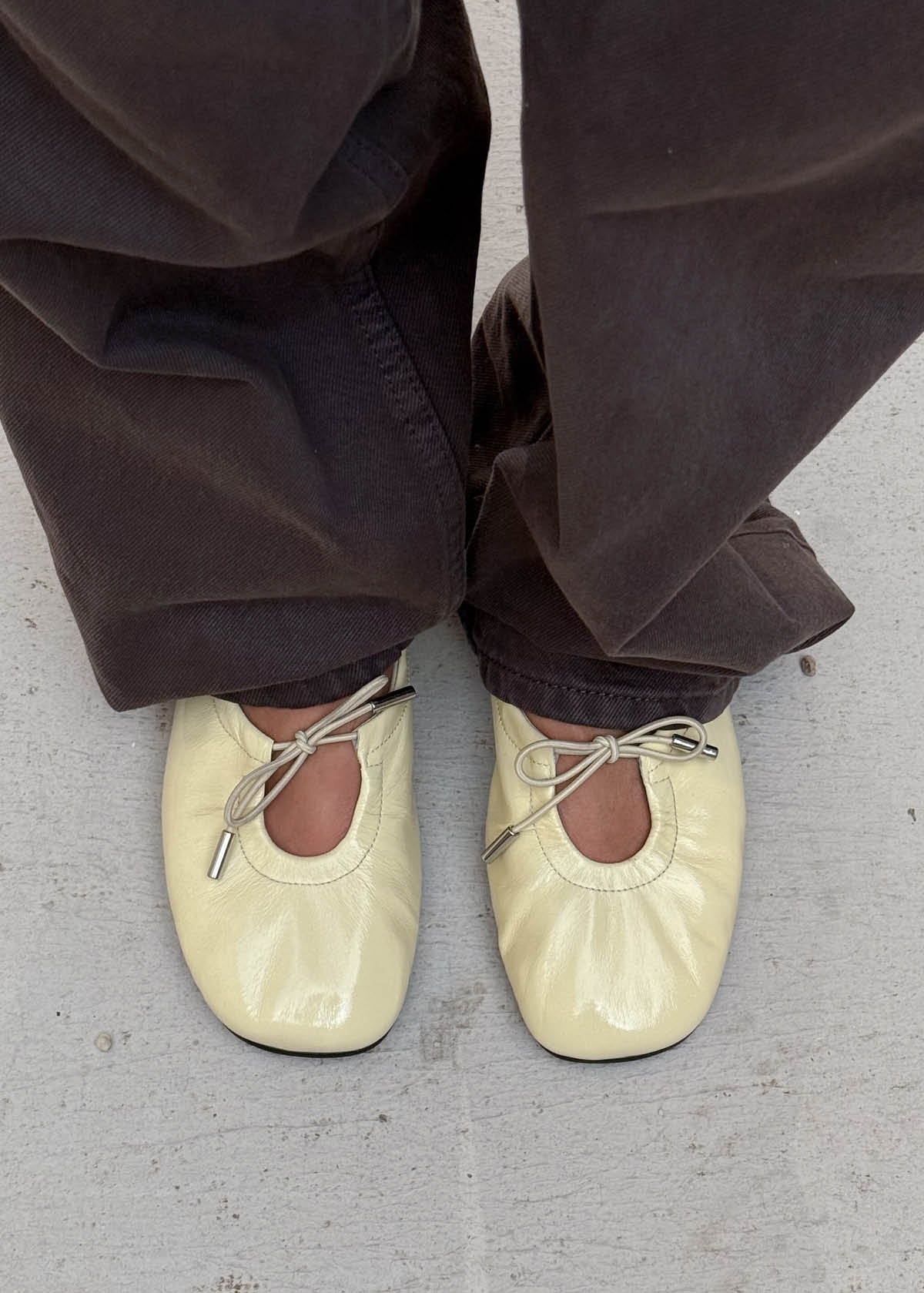 Selvaris Ballerine en Cuir