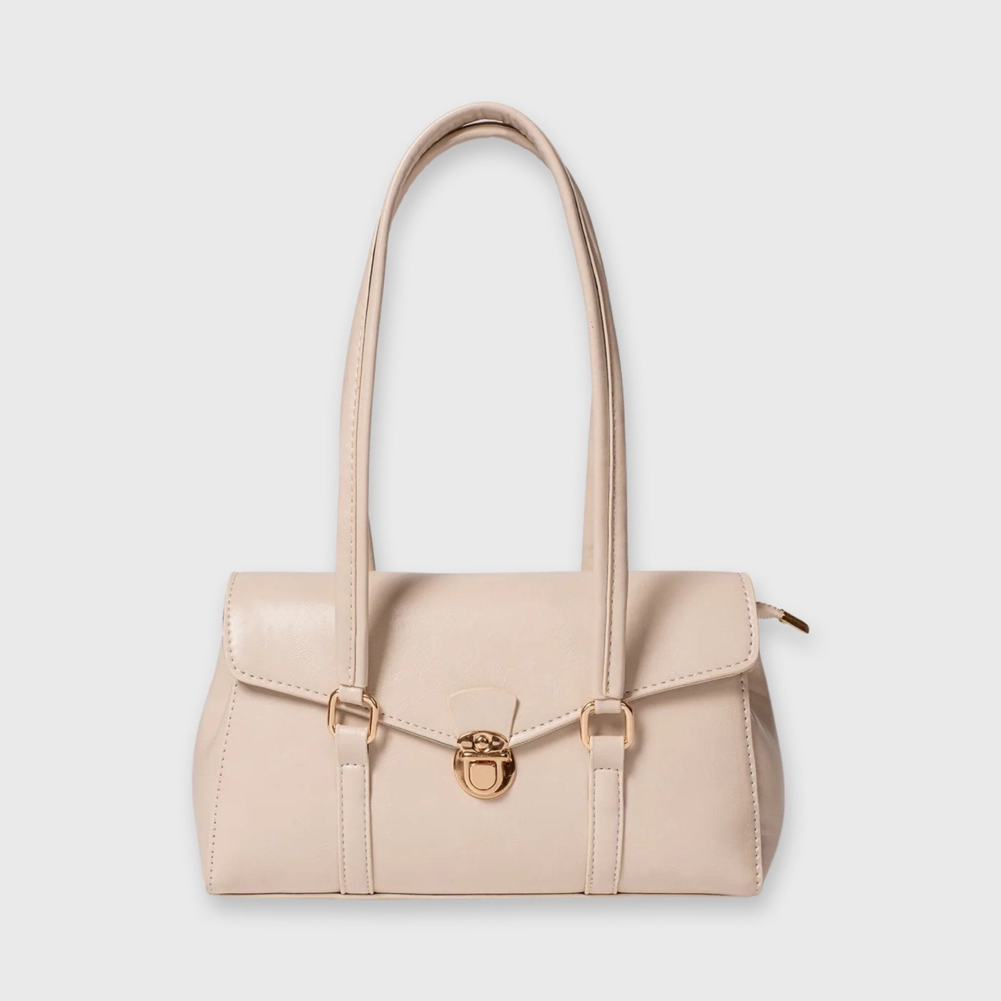 Corvina Borsa da Lavoro Vintage - Bianco