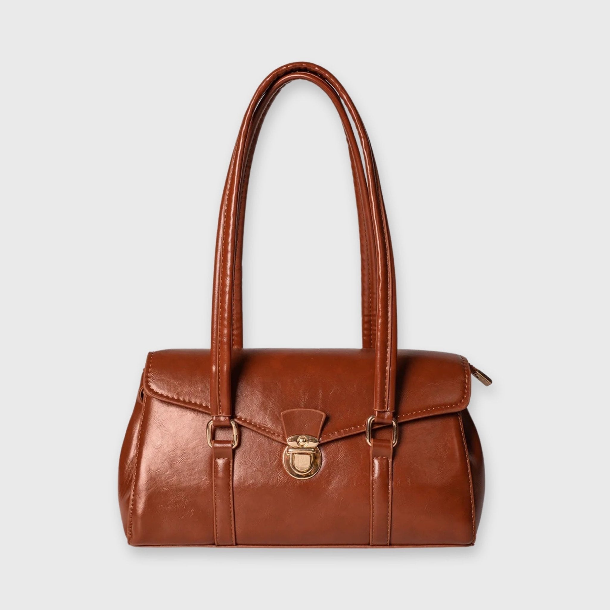 Corvina Borsa da Lavoro Vintage - Marrone